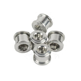ELEVN CHAINRING BOLTS 6.5X4MM ALLOY DOUBLE CLAMPING